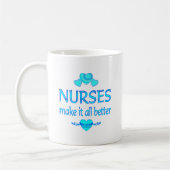 Krankenschwestern machen es besser kaffeetasse (Links)