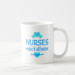 Krankenschwestern machen es besser kaffeetasse