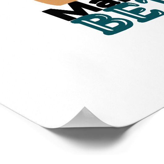 Krankenschwestern machen es besser poster (Ecke)