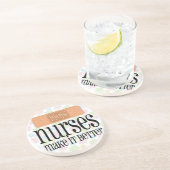 Krankenschwestern machen es besser, Verband Getränkeuntersetzer (Seite)