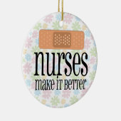 Krankenschwestern machen es besser, Verband Keramik Ornament (Rechts)