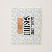 Krankenschwestern machen es besser, Verband Puzzle (Vertikal)