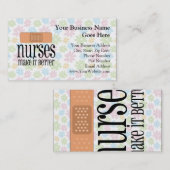 Krankenschwestern machen es besser, Verband Visitenkarte (Vorne/Hinten)