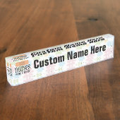 Krankenschwestern machen es besserer, niedlicher namensplakette (Seite)