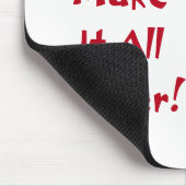 Krankenschwestern machen es ganz besser mousepad (Ecke)