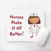 Krankenschwestern machen es ganz besser mousepad (Mit Mouse)