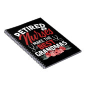 Krankenschwestern macht die besten Grandmas Kranke Notizblock (Rechte Seite)