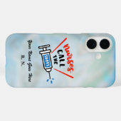 Krankenschwestern nennen den Namen und den Grad de Case-Mate iPhone Hülle (Rückseite (Horizontal))