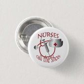 Krankenschwestern nennen den Runden Knopf der Kran Button (Vorne & Hinten)