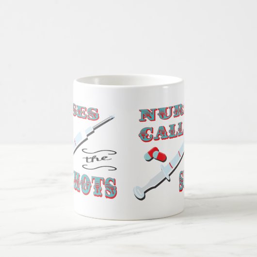 Krankenschwestern nennen die Schüsse Tasse (Mittel)