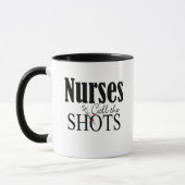 Krankenschwestern nennen die Shots Tasse (Links)