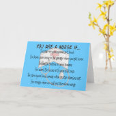 Krankenschwestern Redewendungen "Sie sind Krankens Karte (Gelbe Blume)