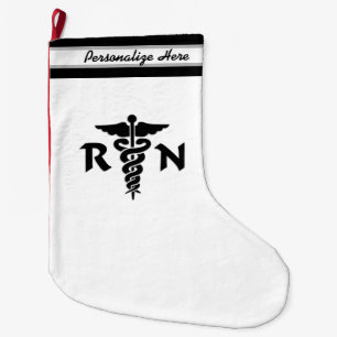 Krankenschwestern RN-Krankenpflege Großer Weihnachtsstrumpf