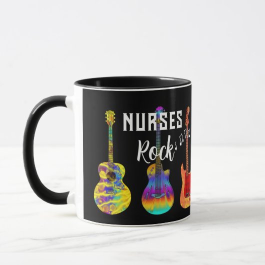 Krankenschwestern rocken die Abschlussfeier Tasse (Links)