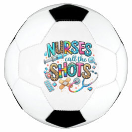 Krankenschwestern rufen die Schüsse Fußball