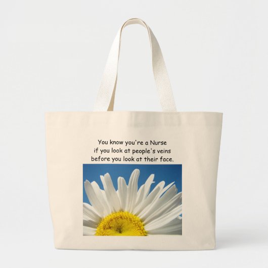 Krankenschwestern sackt lustigen Spaß ein, den Sie Jumbo Stoffbeutel (Vorne)