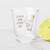 Krankenschwestern Schnapsglas (Rückseite)