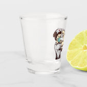 Krankenschwestern Schnapsglas (Links)