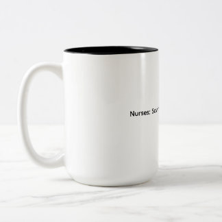 Krankenschwestern, seit 1854 zweifarbige tasse