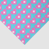 "Krankenschwestern sind alle Herz" Seidenpapier (Detail)