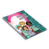 Krankenschwestern sind alle Herzgeschenke Notizblock (Rechte Seite)