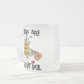Krankenschwestern sind Biene-utiful Tasse (Vorderseite Links)