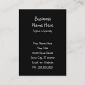 Krankenschwestern sind das Herzstück des Gesundhei Visitenkarte (Rückseite)