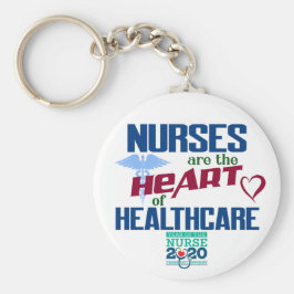 Krankenschwestern sind das Jahr des Gesundheitswes Schlüsselanhänger