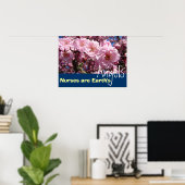 Krankenschwestern sind das Plakat der Engel der Er (Heimbüro)