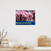 Krankenschwestern sind das Plakat der Engel der Er (Küche)