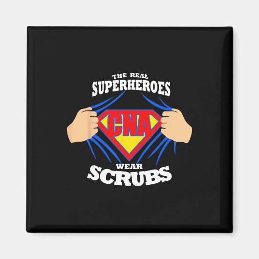 Krankenschwestern sind die wahren Superhelden, die Magnet (Vorne)