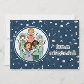 Krankenschwestern sind echte Engel auf der Erde. K Karte (Vorderseite)