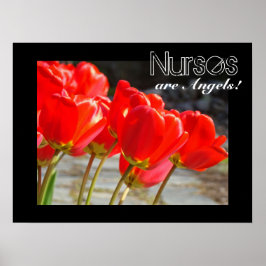 Krankenschwestern sind Engel! Kunst druckt Poster