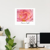Krankenschwestern sind Engel! Kunst druckt rosa Poster (Heimbüro)