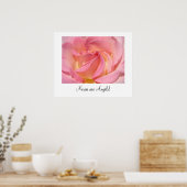 Krankenschwestern sind Engel! Kunst druckt rosa Poster (Küche)