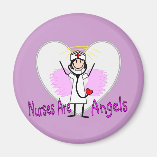 Krankenschwestern sind Engel Magnet (Vorne)