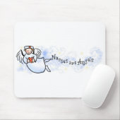 Krankenschwestern sind Engel Mousepad (Mit Mouse)