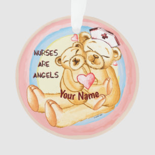 Krankenschwestern sind Engel Ornament