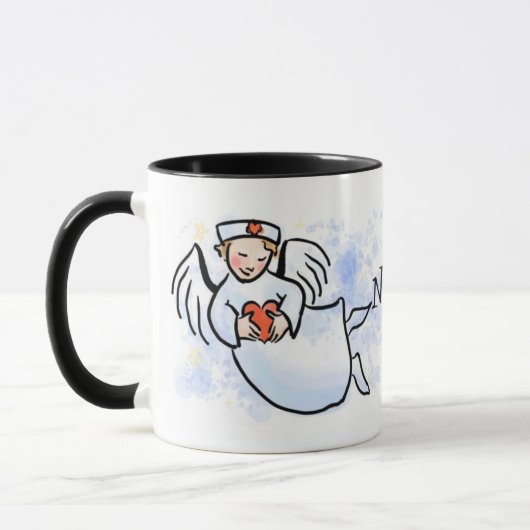 Krankenschwestern sind Engel Tasse (Links)