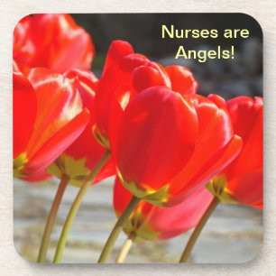 Krankenschwestern sind Engel! Untersetzer Geschenk