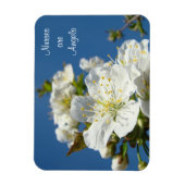 Krankenschwestern sind Engelmagnete Blue Sky Cherr Magnet (Vertikal)