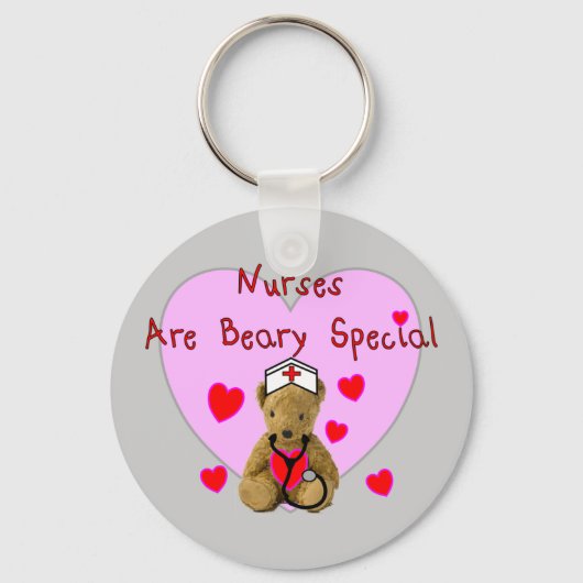 Krankenschwestern sind Geschenke von BEARY Special Schlüsselanhänger (Vorderseite)