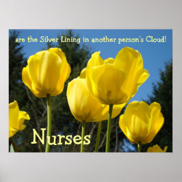 Krankenschwestern sind gute Seite in anderer Poster