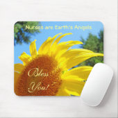 Krankenschwestern sind Mousepads der Engel der Erd (Mit Mouse)