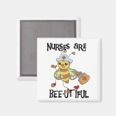Krankenschwestern sind schöne T - Shirt und Gesche Magnet (Vorderseite/Rückseite)