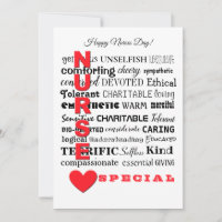 Krankenschwestern sind Sonderkarte