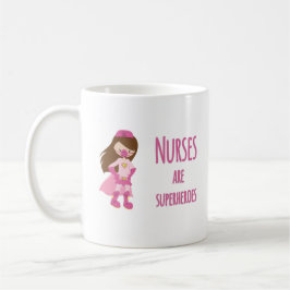 Krankenschwestern sind Superhelden Kaffeetasse