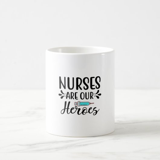 Krankenschwestern sind unsere Helden Kaffeetasse (Mittel)