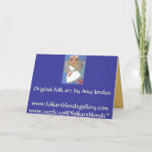 Krankenschwestern spenden Trost, Mitgefühl... - Ka Karte (Rückseite)