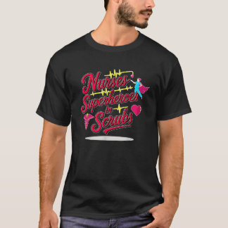 Krankenschwestern Superhelden im Krankenhaus T-Shirt